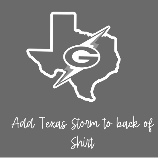 Add Texas Storm Logo to Shirt
