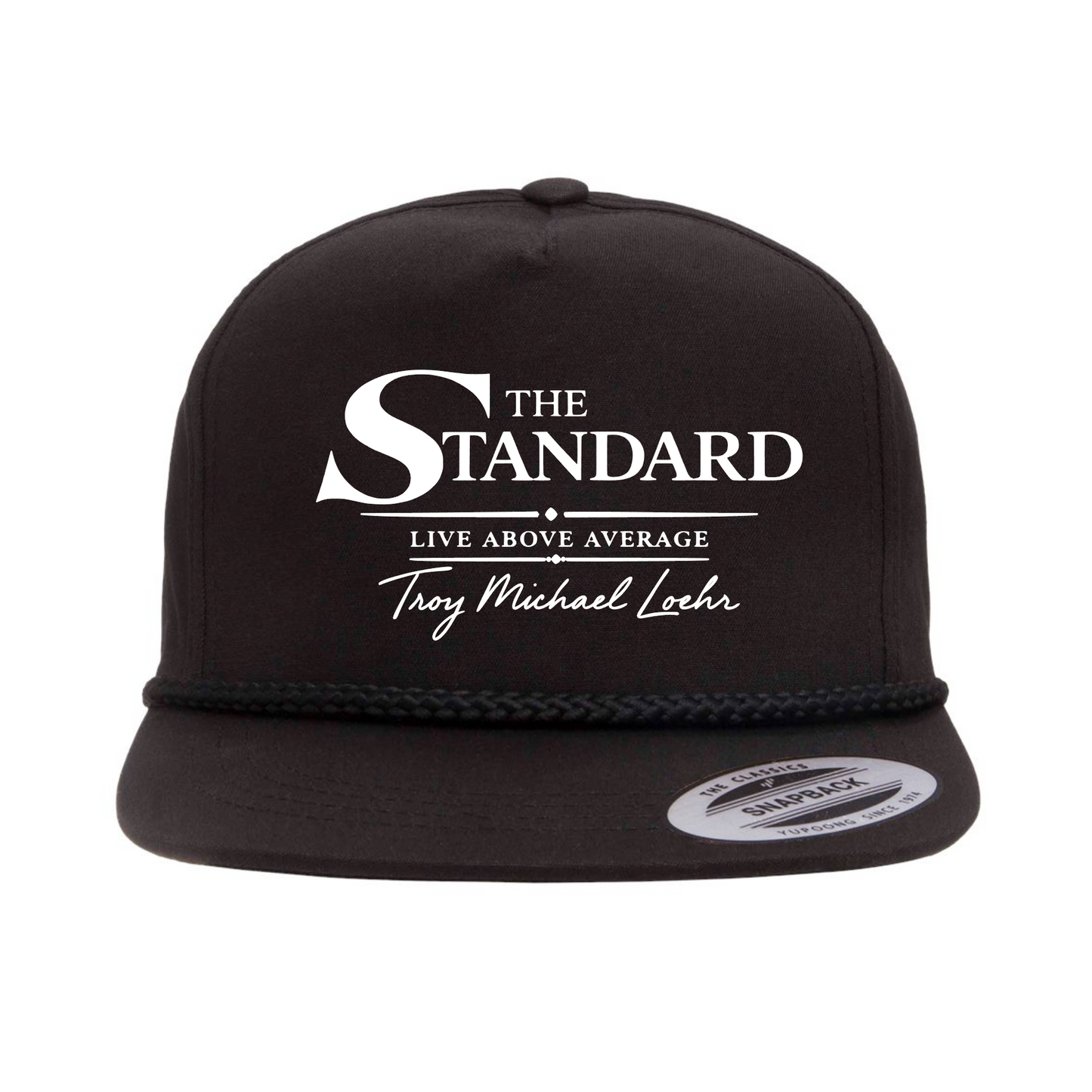 The Standard “Live Above Average” Rope Hat