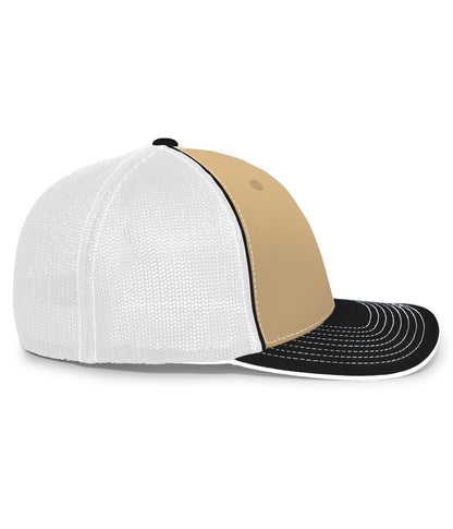 Bison Baseball Trucker Hat | Embroidered B Logo