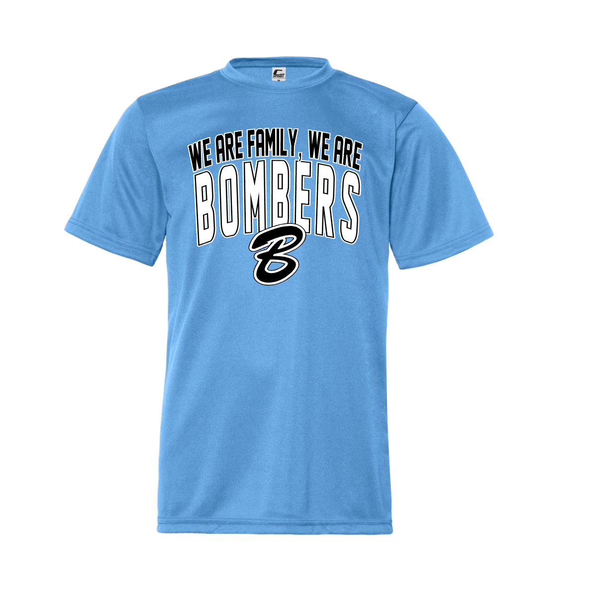 We are Family, We are Bombers Tshirt, Georgetown Bombers Tshirt, Blue Bombers Tee, We are Family Hoodie