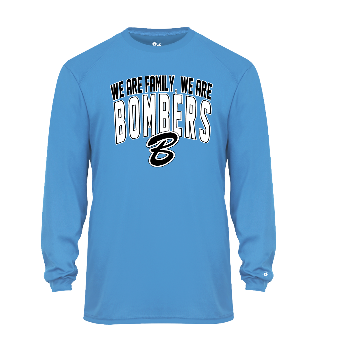 We are Family, We are Bombers Tshirt, Georgetown Bombers Tshirt, Blue Bombers Tee, We are Family Hoodie