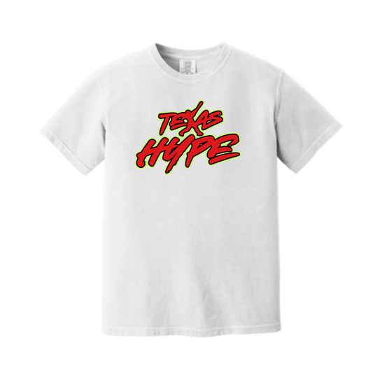 Texas Hype Softball Tee, Hype Softball Shirt, Texas Hype Softball Comfort Color Tee