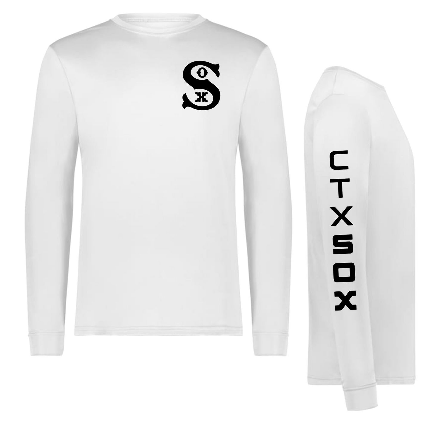 CTX Sox Logo Long Sleeve, CTX Sox Baseball Drifit Shirt, CTX Sox Left Chest Logo Tee