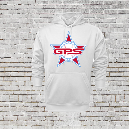 Legends Star Baseball Hoodie, Light Blue Sweatshirt, Star Baseball Sweatshirt