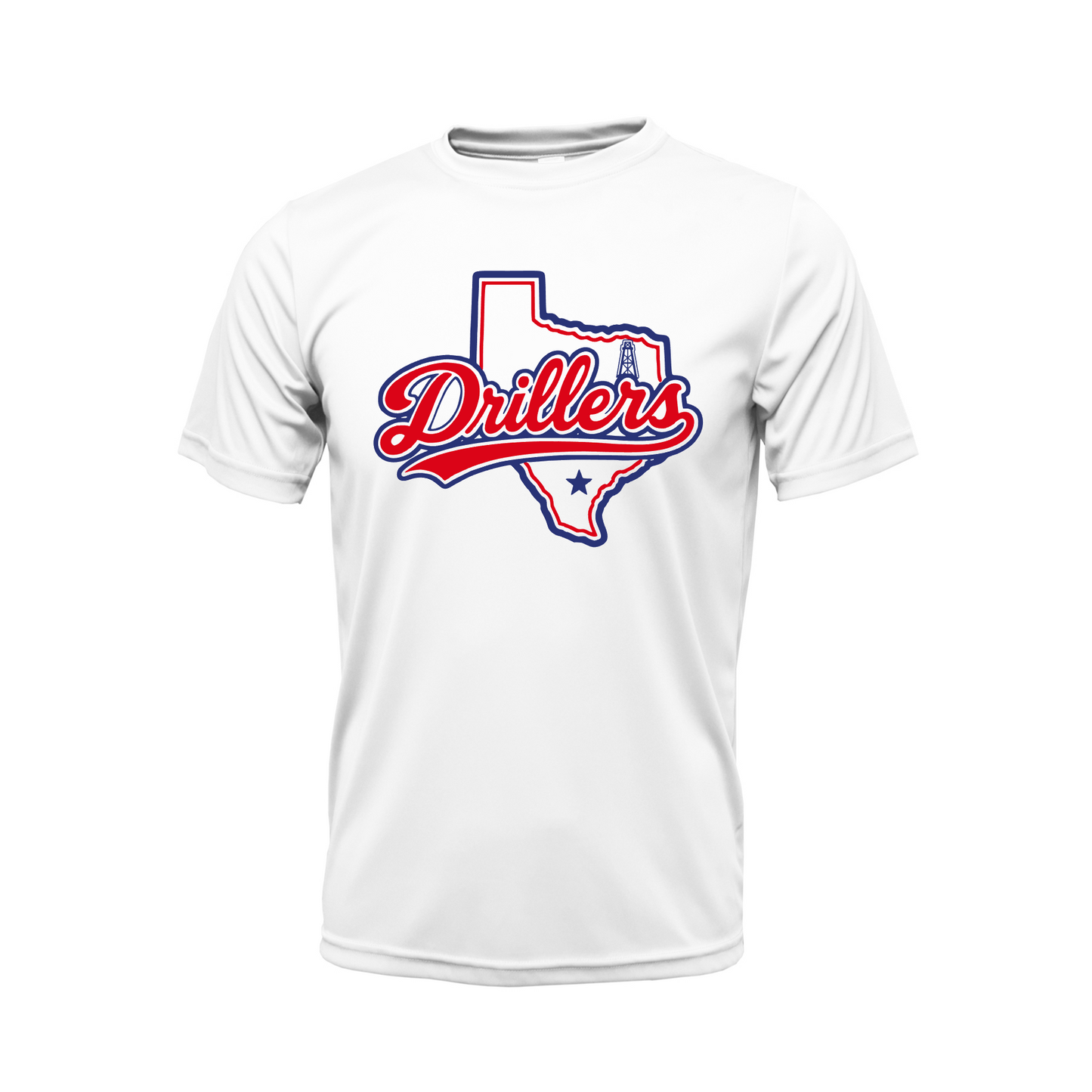 Drillers Baseball Texas Performance Tee