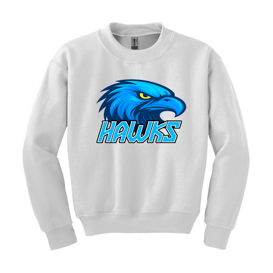 Hawks Baseball Sweatshirt, Baseball Hawks Sweat Shirt, Hawks Baseball Spiritwear