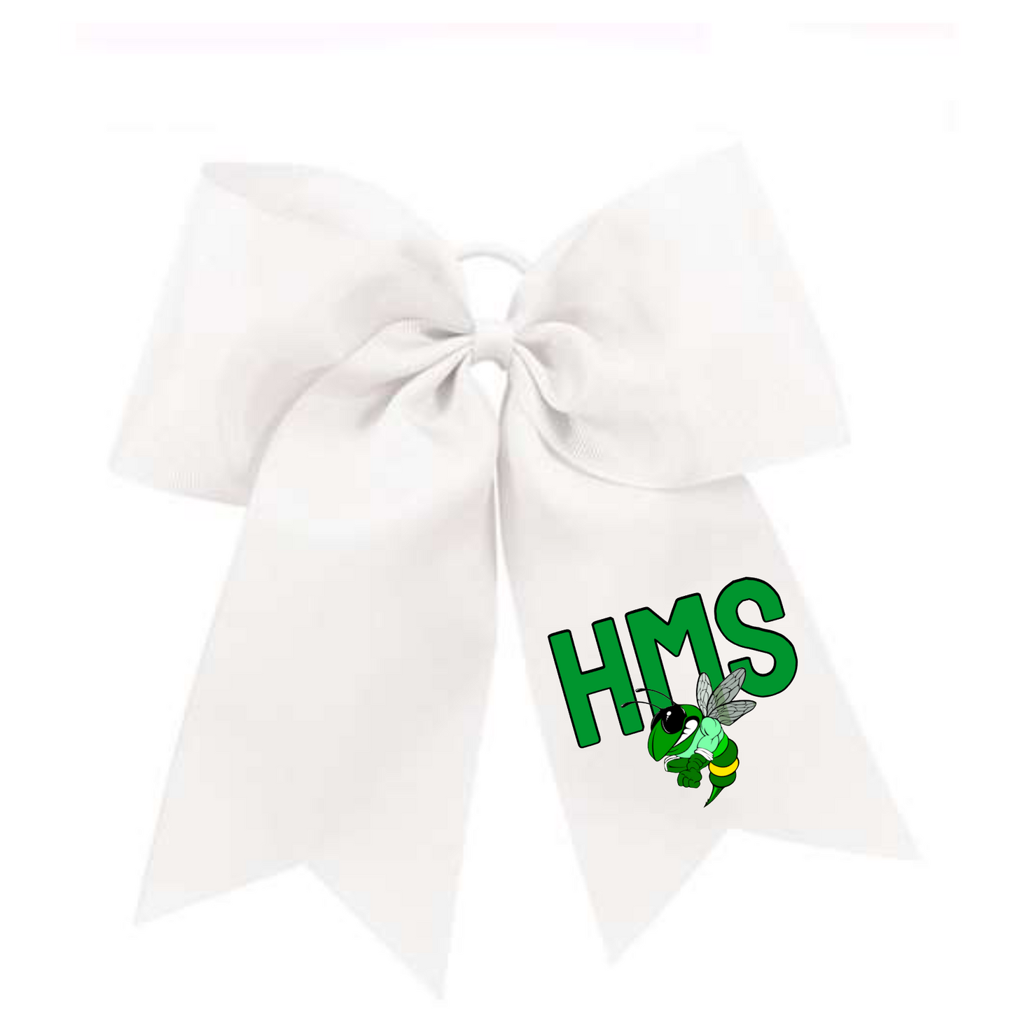 HMS Hornets Hairbow, Cheer Hair Bow, Hopewell Hornets Bow