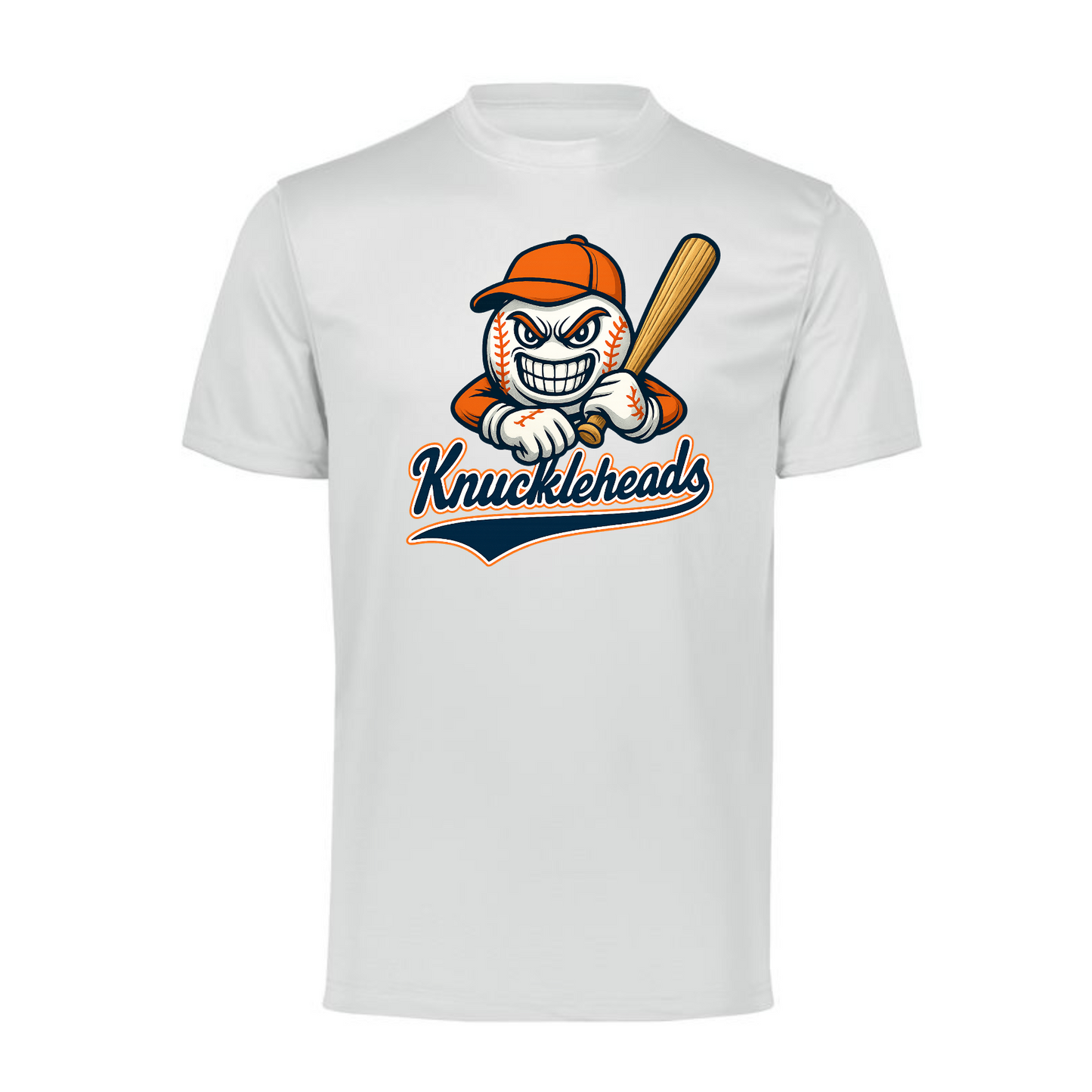 Knuckleheads Mascot Tee – Classic Script Logo