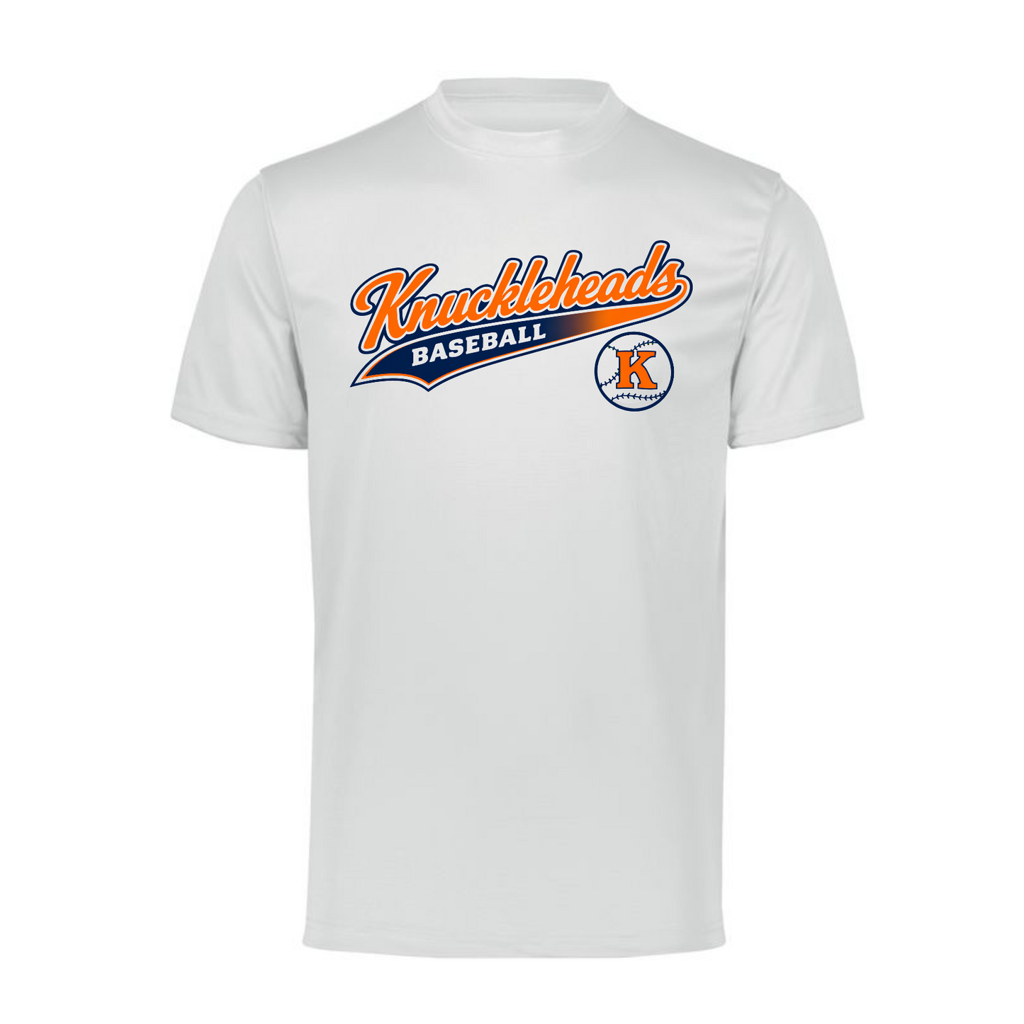 White Knuckleheads Baseball Drifit Tee