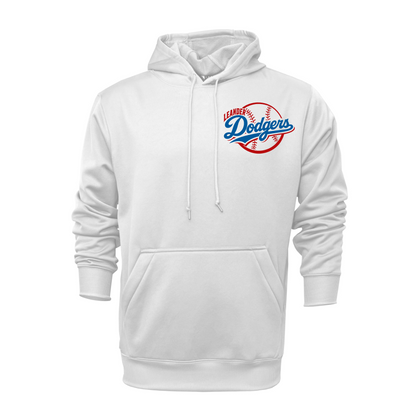 Leander Dodgers Baseball White Hoodie – Team Spirit Sweatshirt