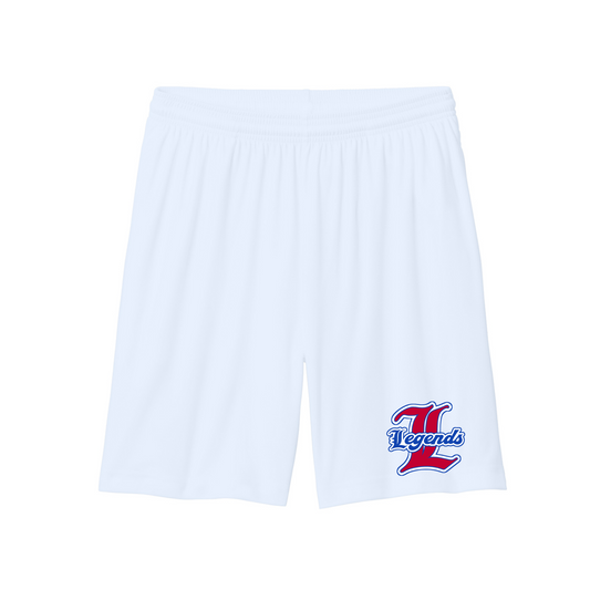 White Leander Legends Performance Shorts