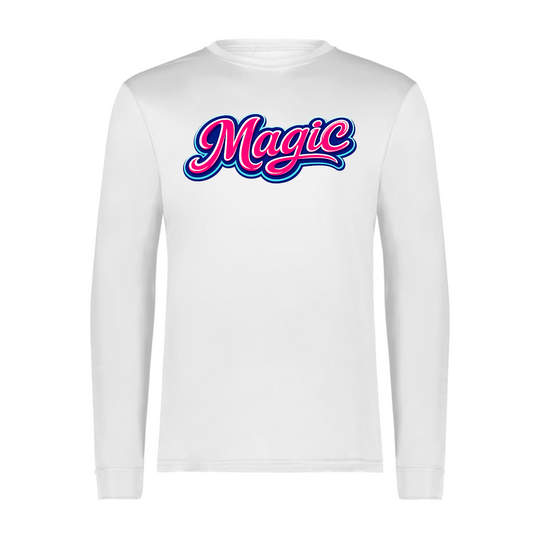 White Long Sleeve Magic Drifit Shirt