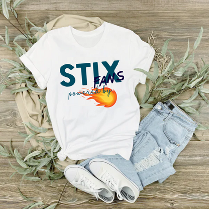 STIX Fans Powered By Fireball Tee, Stix Softball Tee, Fun Stix Softball