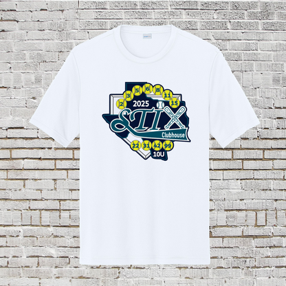 10u STIX Clubhouse Softball Pin Tee, White STIX Softball Tshirt, STIX Softball Pin Tank Top