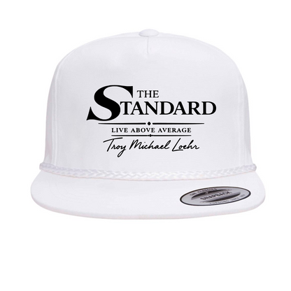 The Standard “Live Above Average” Rope Hat