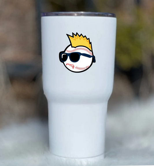 Wild Things Tumbler Sticker • Sports Team Decal • Water Bottle Sticker for Players & Moms