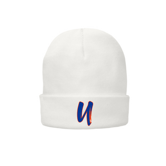 White Unity Fastpitch Beanie - Unity Softball Beanie