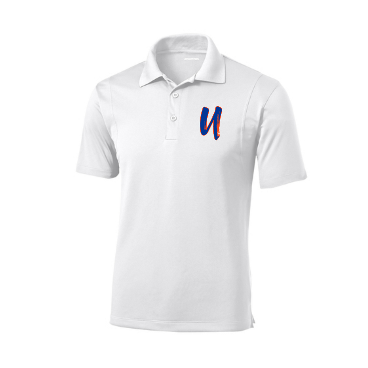 Unity Fastpitch Performance Polo – White | Moisture-Wicking Team Polo
