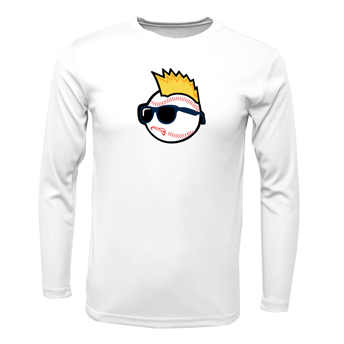 White Long Sleeve Wild Things Drifit Shirt