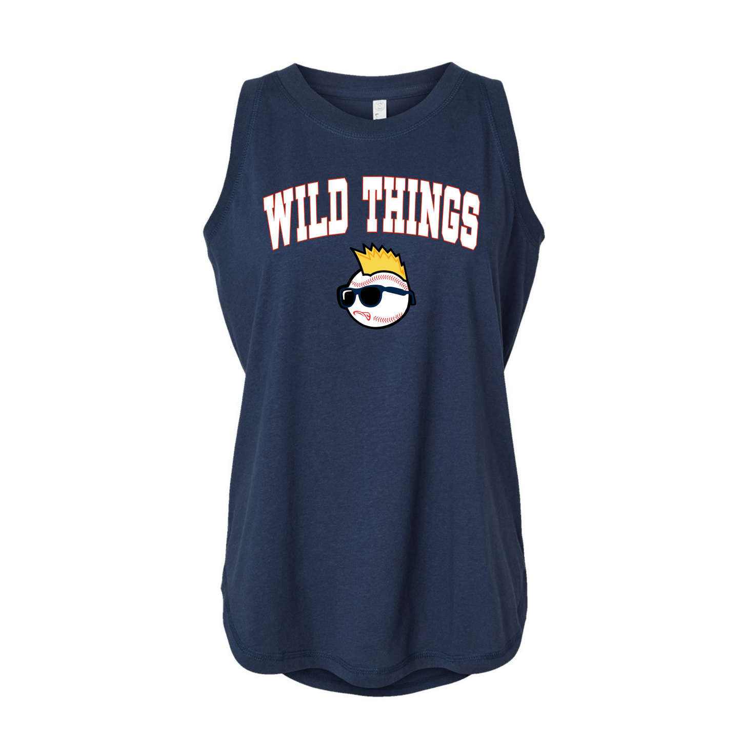 Navy Wild Things Baseball Tank