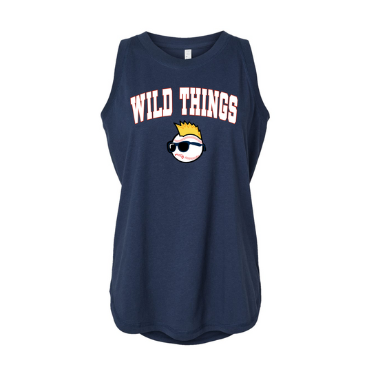 Navy Wild Things Baseball Tank
