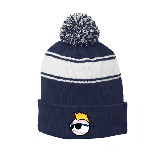 Wild Things Baseball Pom Beanie