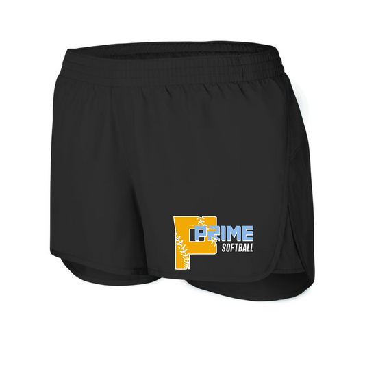 Prime Softball Running Shorts, GTX Prime Softball Girls Shorts, Prime Softball Shorts