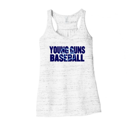 Young Guns Racer Back Tank, Young Guns Tank Top, Young Guns Baseball Racer Tee